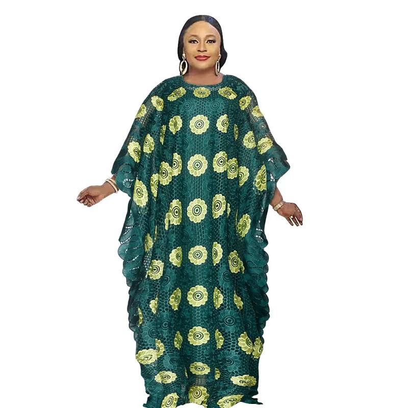 

Plus Size African Party Dresses for Women Dashiki Ankara Lace Boubou Robe Abaya Dubai Kaftan Maxi Gown Africa Clothing 2024