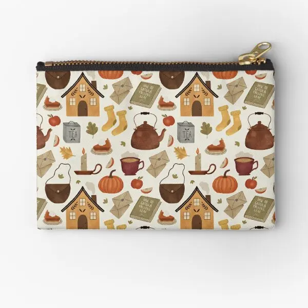 Autumn Cottage Days Zipper Pouches Key Cosmetic Pocket Men Women Small Socks Coin Underwear Pure Panties Packaging Storage
Autumn Cottage Days Zipper Pouches Key Cosmetic Pocket Men Women Small Socks Coin Underwear Pure Panties Packaging Storage