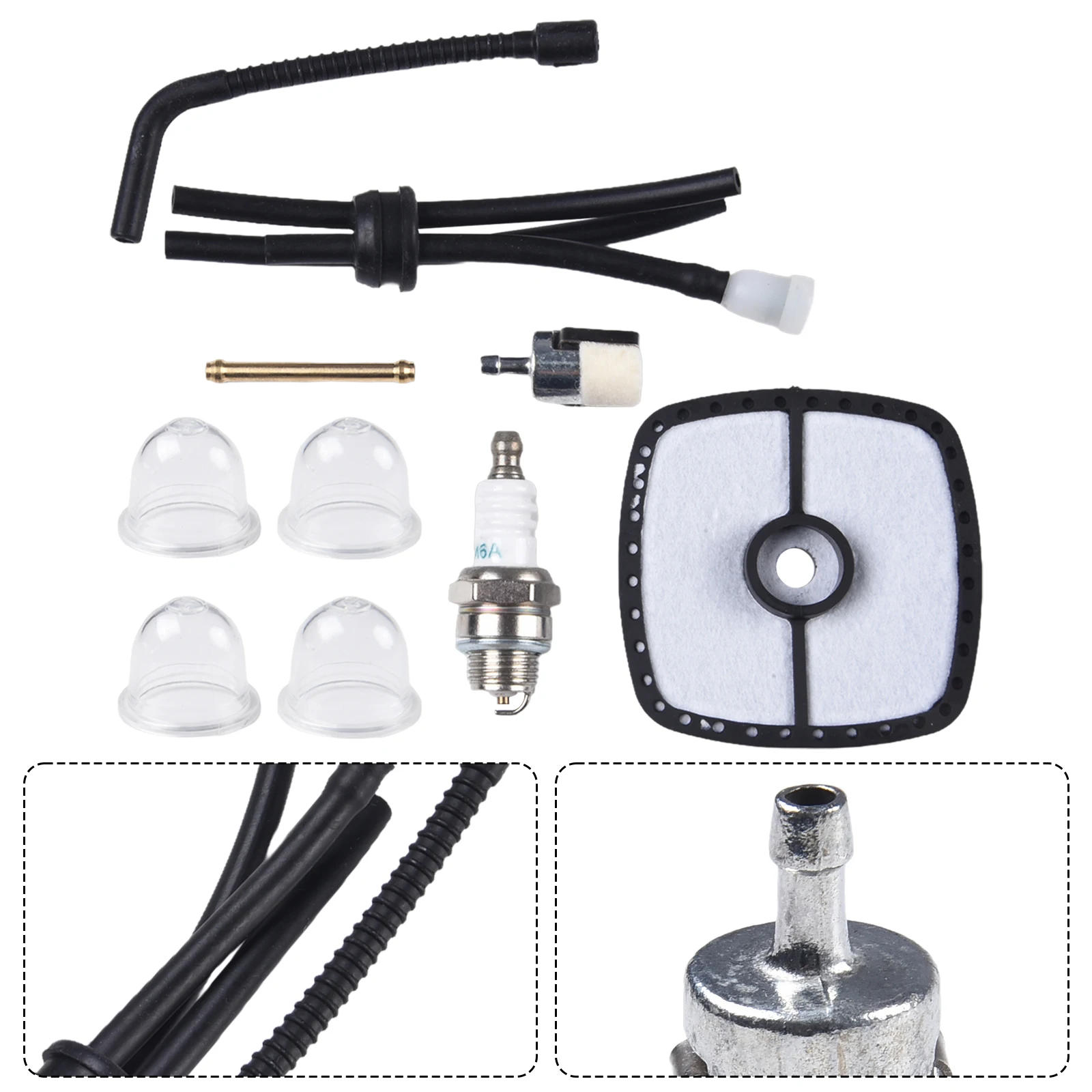 Replacement Air Filter Fuel Line Tune Up Kit For For ECHO Blower PB200 PB201 ES210 ES211 PB2100 Perfect Compatibility
Replacement Air Filter Fuel Line Tune Up Kit For For ECHO Blower PB200 PB201 ES210 ES211 PB2100 Perfect Compatibility