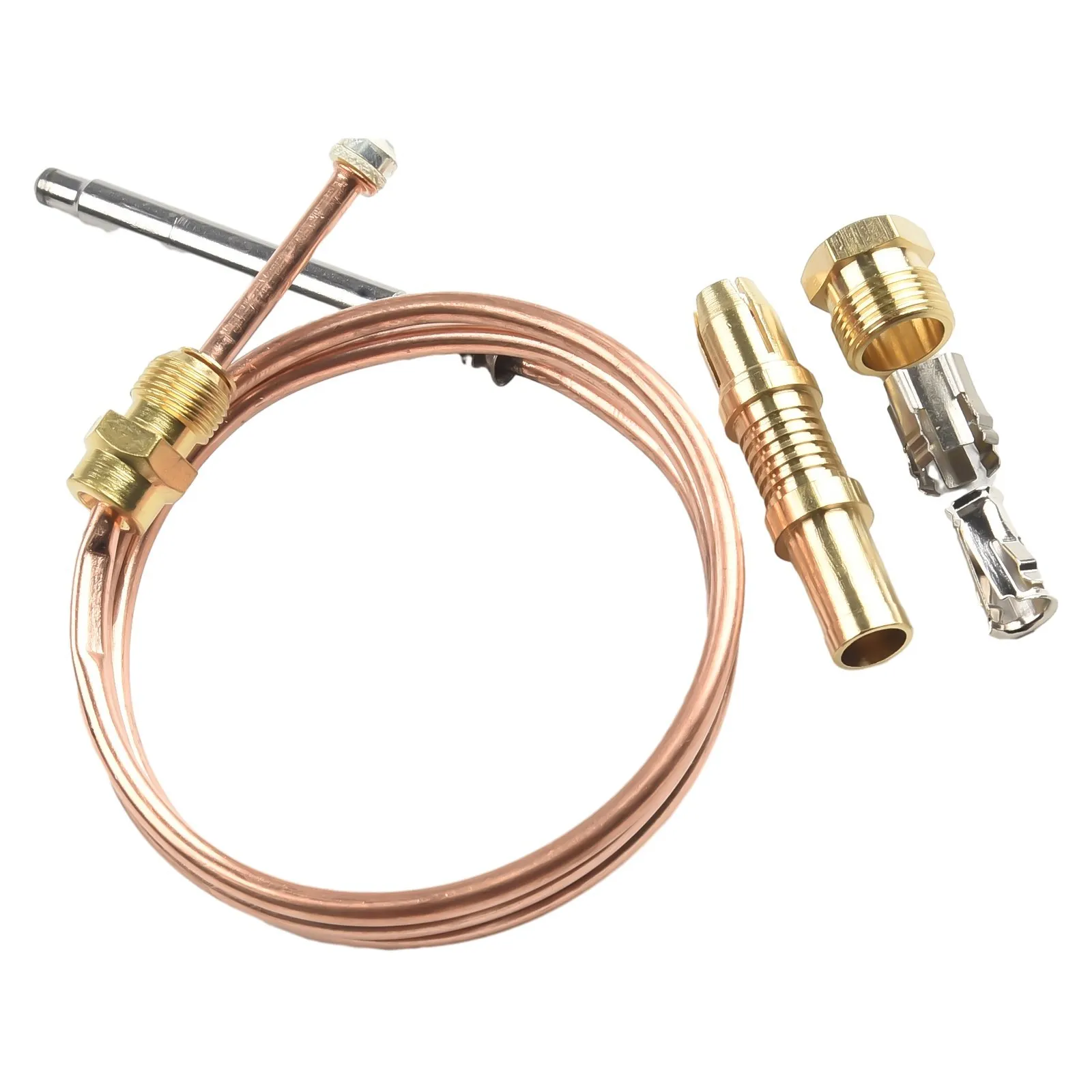 Gas Temperature Control Valve Temperature Sensor Universal Thermocouple Probe Sensor Temperature Sensor 12-700℃ Kit/set Replace
Gas Temperature Control Valve Temperature Sensor Universal Thermocouple Probe Sensor Temperature Sensor 12-700℃ Kit/set Replace