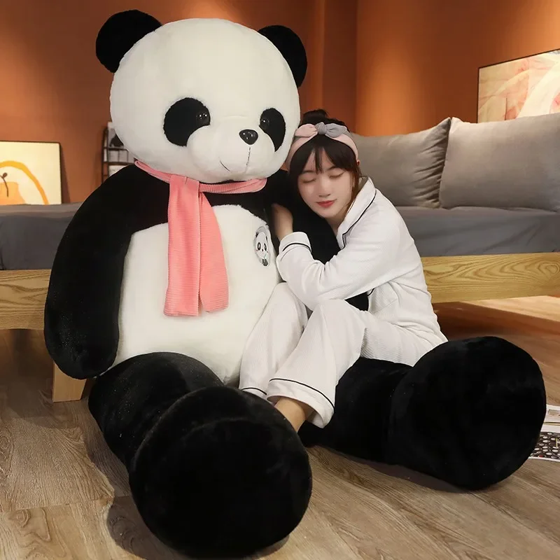 80/100cm Kawaii Big Giant Scarf Panda Bear Plush Toys Stuffed Animal Doll Pillow Huggable Cartoon Dolls Girls Lover Gifts
80/100cm Kawaii Big Giant Scarf Panda Bear Plush Toys Stuffed Animal Doll Pillow Huggable Cartoon Dolls Girls Lover Gifts