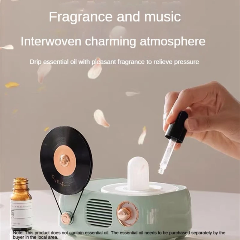 Retro Vinyl Record with Bluetooth, Small Speaker Bedroom Aromatherapy, Small Audio System, Cartoon Decoration Gift, High Quality
Retro Vinyl Record with Bluetooth, Small Speaker Bedroom Aromatherapy, Small Audio System, Cartoon Decoration Gift, High Quality