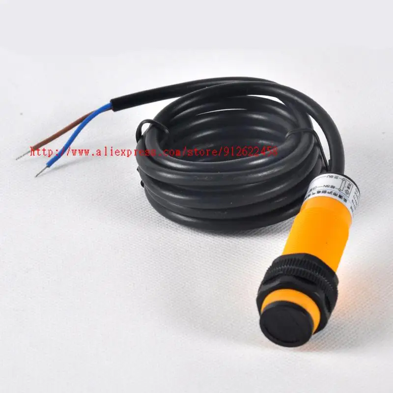 

10PCS E3F-DS10Y1 M18 Diffuse Reflection Photoelectric Switch Sensor 90-250VAC 2-Wire NO Sn-10CM