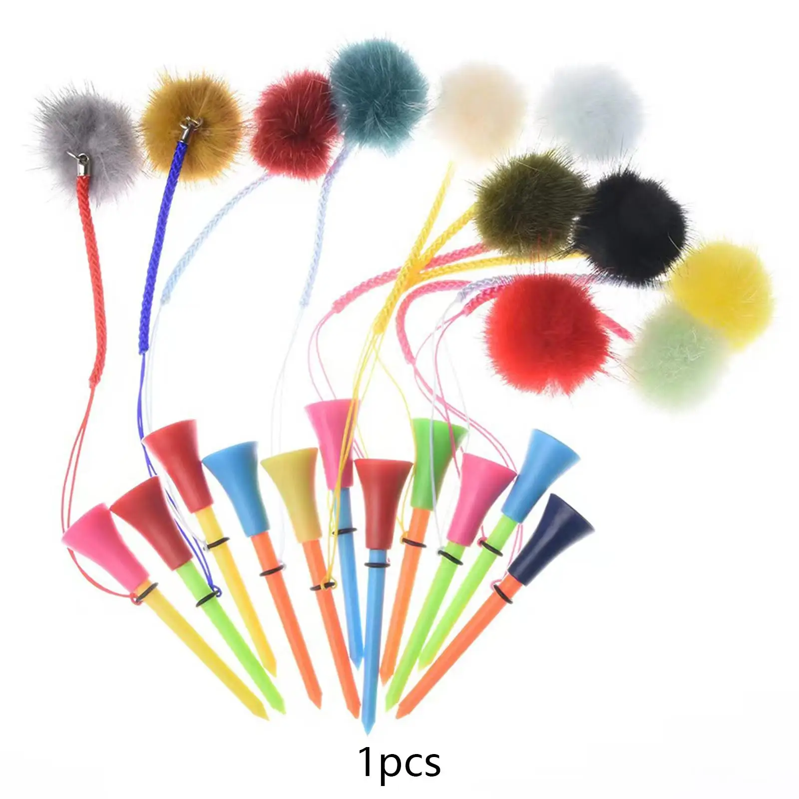 Golf Tee with Rope Prevent Loss Golf Ball Nail Golf Accessories Stable Stand Reliable More Durable Golf Ball Holder
Golf Tee with Rope Prevent Loss Golf Ball Nail Golf Accessories Stable Stand Reliable More Durable Golf Ball Holder