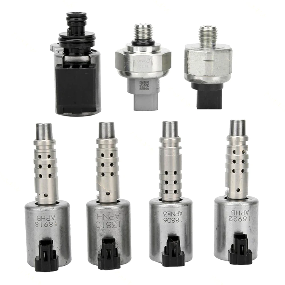 7pcs JF017E JF016E CVT8 Automatic Transmission Solenoid Valve Kit for Nissan Infiniti JX35 QX60 for Pathfinder for Nissan Teana
7pcs JF017E JF016E CVT8 Automatic Transmission Solenoid Valve Kit for Nissan Infiniti JX35 QX60 for Pathfinder for Nissan Teana