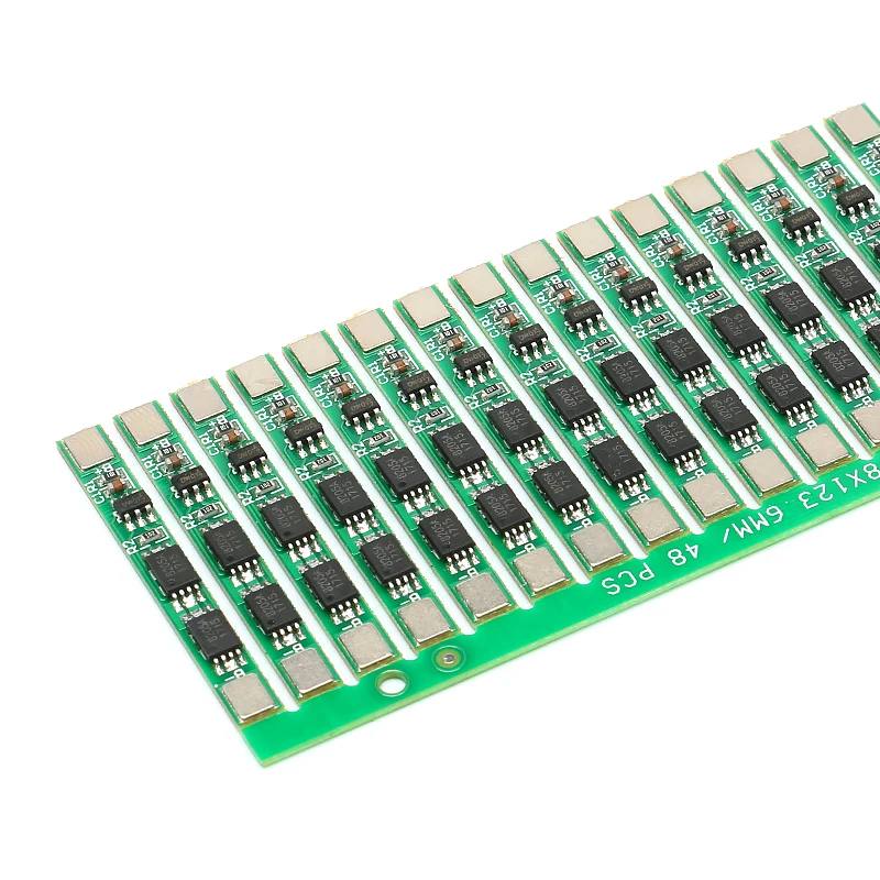 

Модуль платы BMS Egbo 1S 3,7 в 3 А, 5/10 шт., защитный литий-ионный PCB PCM Аккумулятор для 18650 литий-ионного аккумулятора Double TDT 3540