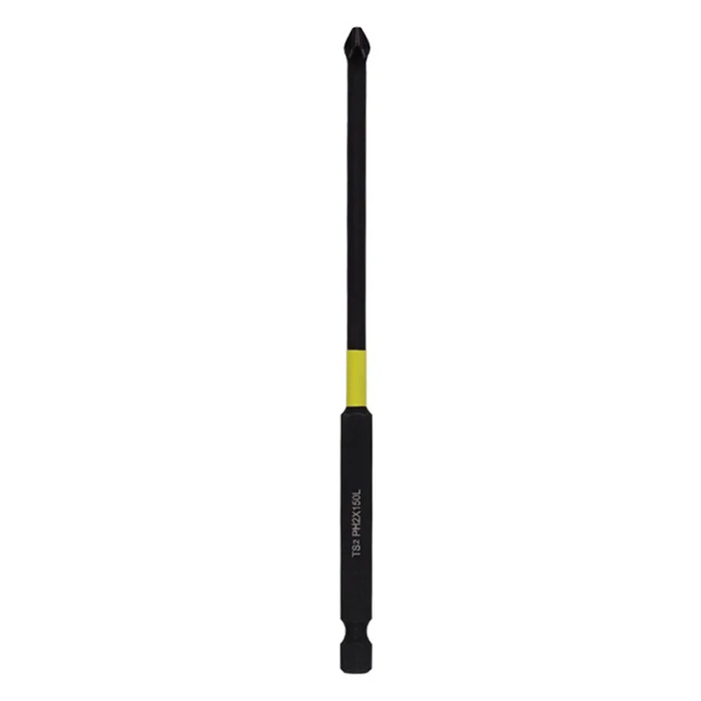 New 1pcs 25-150mm Yellow Anti Slip Screwdriver Head Magnetic Non-Slip Batch Head PH2 Cross Screwdriver Hex Shank
New 1pcs 25-150mm Yellow Anti Slip Screwdriver Head Magnetic Non-Slip Batch Head PH2 Cross Screwdriver Hex Shank
