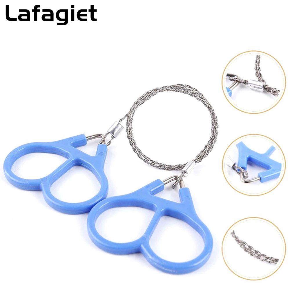 Portable Stainless Steel Chain Wire Saw Outdoor Emergency Manual Saw Wood Cutter Camping Climbing Hiking Travel Survival Tool
Portable Stainless Steel Chain Wire Saw Outdoor Emergency Manual Saw Wood Cutter Camping Climbing Hiking Travel Survival Tool