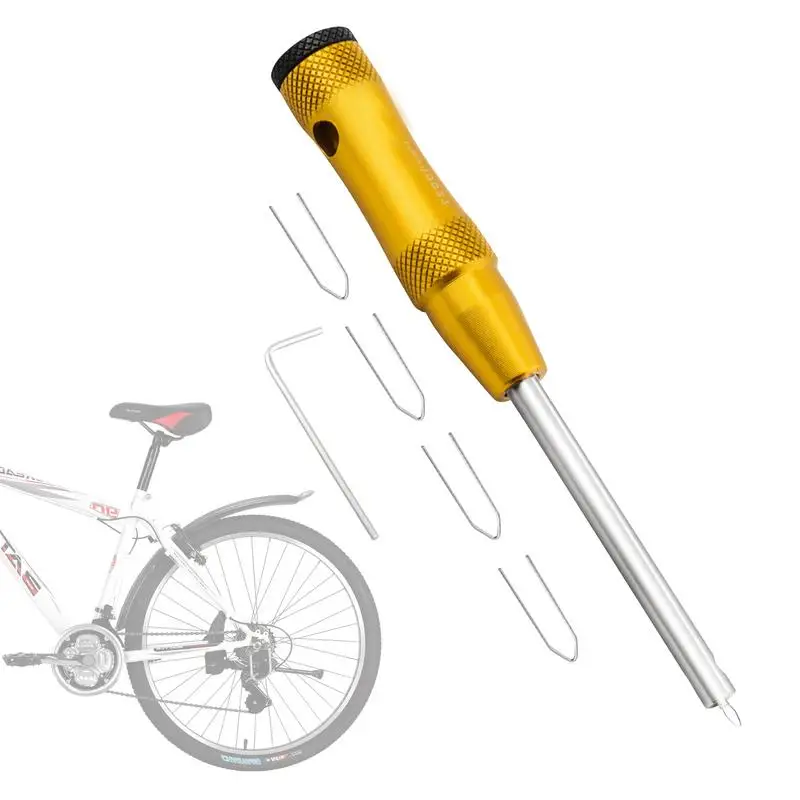 

Bicycle Spoke Wrench Nipple Driver Tool Road Bike Rim Spoke Nipples Insertion Tools For Spoke Lacing And Wheel Building