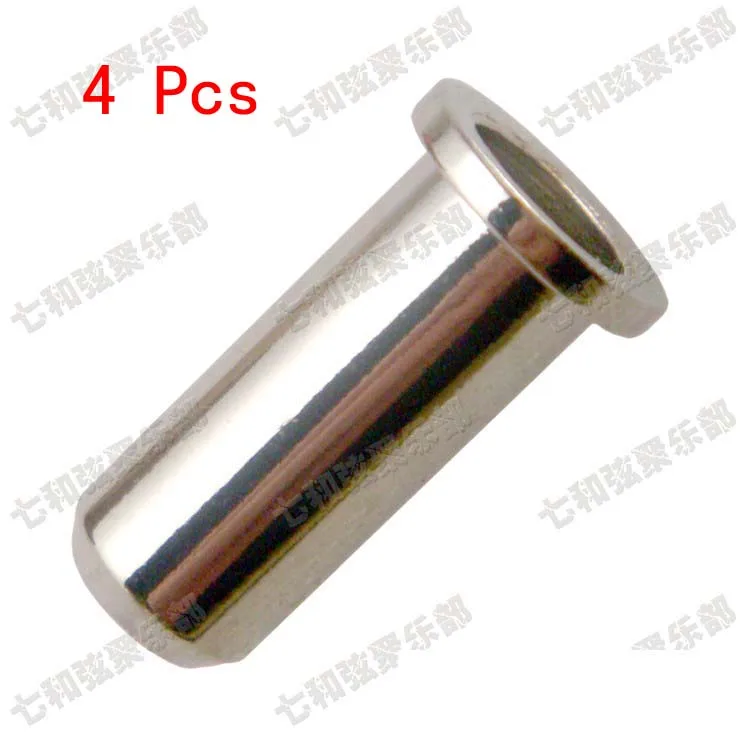 4 Pcs Chrome Electric Bass Guitar String Mounting Ferrules Bushing Set For Electric Bass Bridge String retainer
4 Pcs Chrome Electric Bass Guitar String Mounting Ferrules Bushing Set For Electric Bass Bridge String retainer
