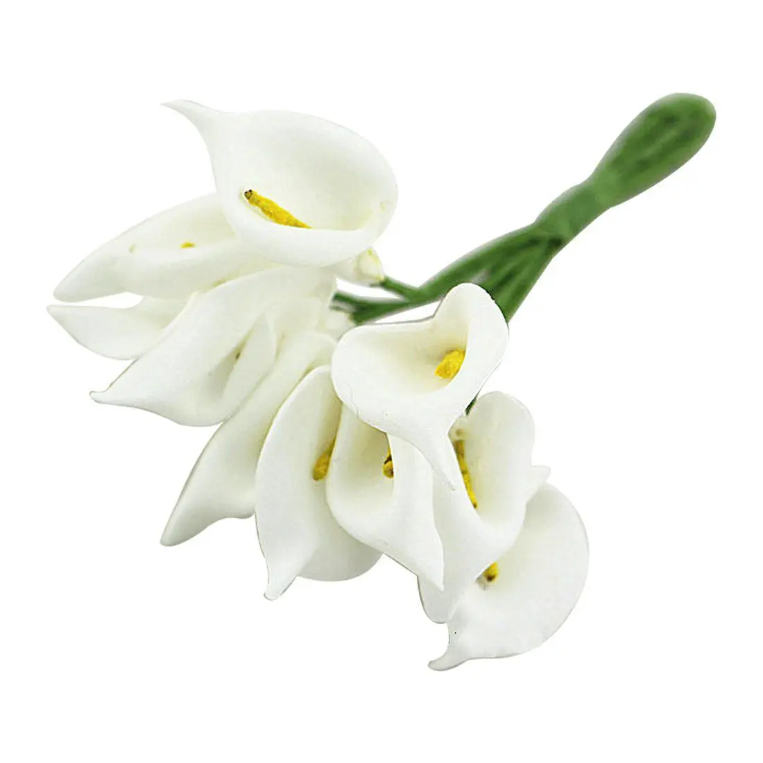 12Pcs Mini Calla Artificial Flower Bouquet Wedding Decoration DIY Wreath Gift White
12Pcs Mini Calla Artificial Flower Bouquet Wedding Decoration DIY Wreath Gift White