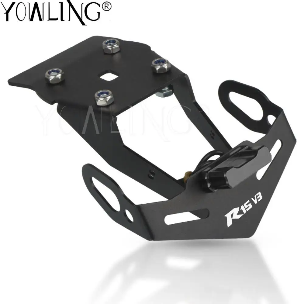 YZF R15 V3 Rear Adjustable License Number Plate Frame Holder Bracket Tail Tidy Fender FOR YAMAHA 2017- 2019 2020 YZF-R15 YZF-R15
YZF R15 V3 Rear Adjustable License Number Plate Frame Holder Bracket Tail Tidy Fender FOR YAMAHA 2017- 2019 2020 YZF-R15 YZF-R15