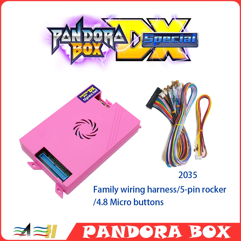 

A Pandora Box Dx Special 5018 in 1 NEW Family Mainboard for Game Consoles Support 4 Players VGA HDMI Output Pandora Arcade Conso