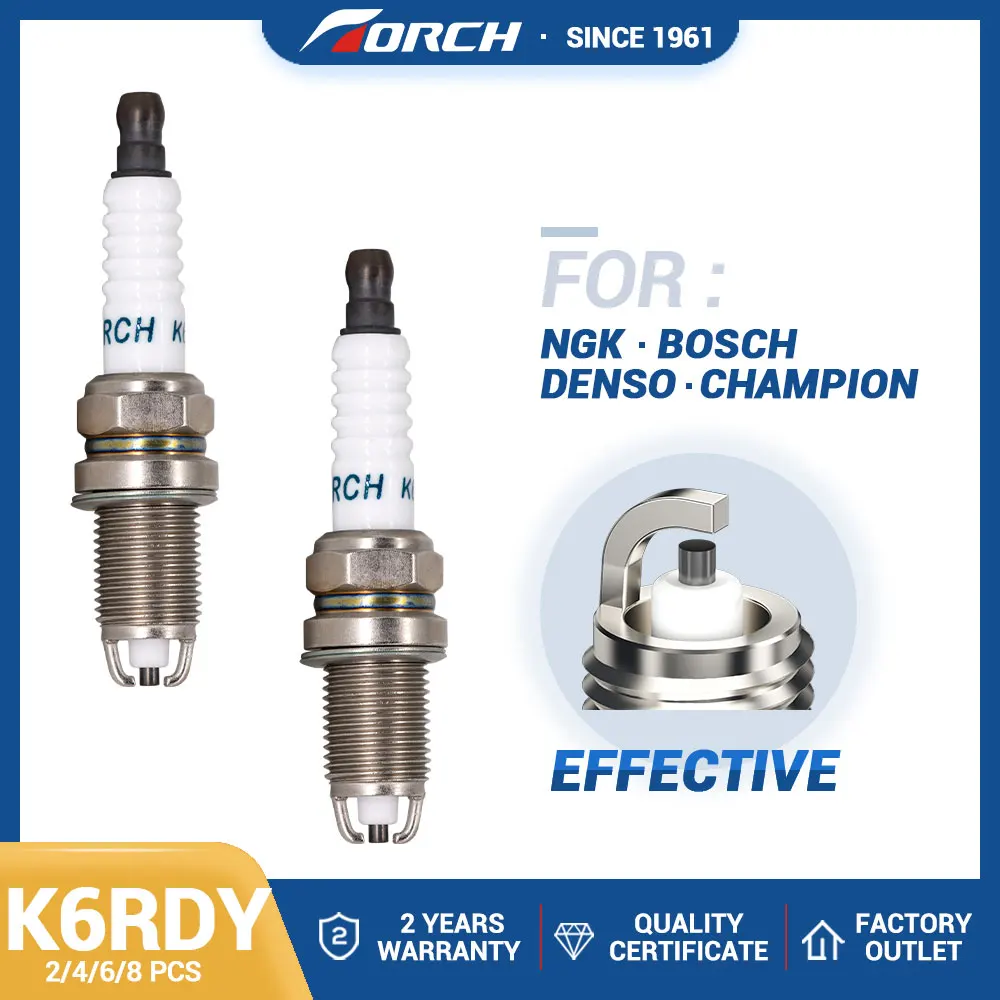 2-8PCS Candles Replace for BKR6EK F04DAR FR6LDC Denso K20PR-SU9 K20TNR-S K20TXR for Champion OE026 RC8DMC Spark Plug Torch K6RDY
2-8PCS Candles Replace for BKR6EK F04DAR FR6LDC Denso K20PR-SU9 K20TNR-S K20TXR for Champion OE026 RC8DMC Spark Plug Torch K6RDY