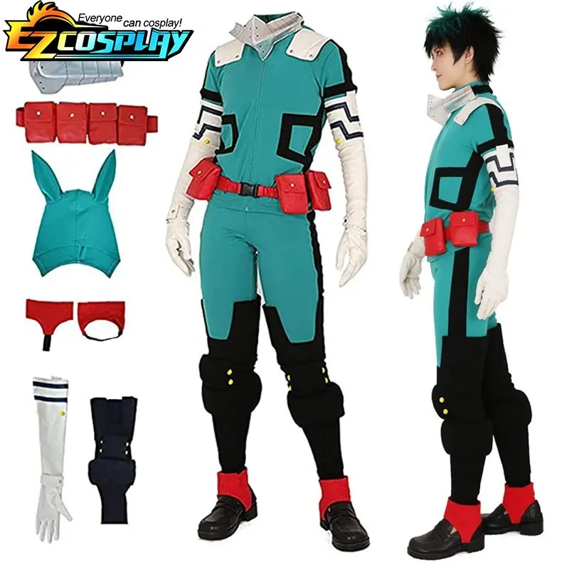 Midoriya Izuku Deku Battle Cosplay Costume Anime My Hero Academia Cosplay Boots Shoes Wig Unisex Jumpsuit Set For Halloween
Midoriya Izuku Deku Battle Cosplay Costume Anime My Hero Academia Cosplay Boots Shoes Wig Unisex Jumpsuit Set For Halloween