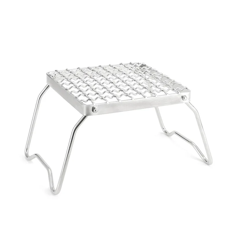 Folding Campfire Grill Portable Stainless Steel Camping Grill Grate Gas Stove Stand Multifunctional Outdoor Wood Stove Stand
Folding Campfire Grill Portable Stainless Steel Camping Grill Grate Gas Stove Stand Multifunctional Outdoor Wood Stove Stand