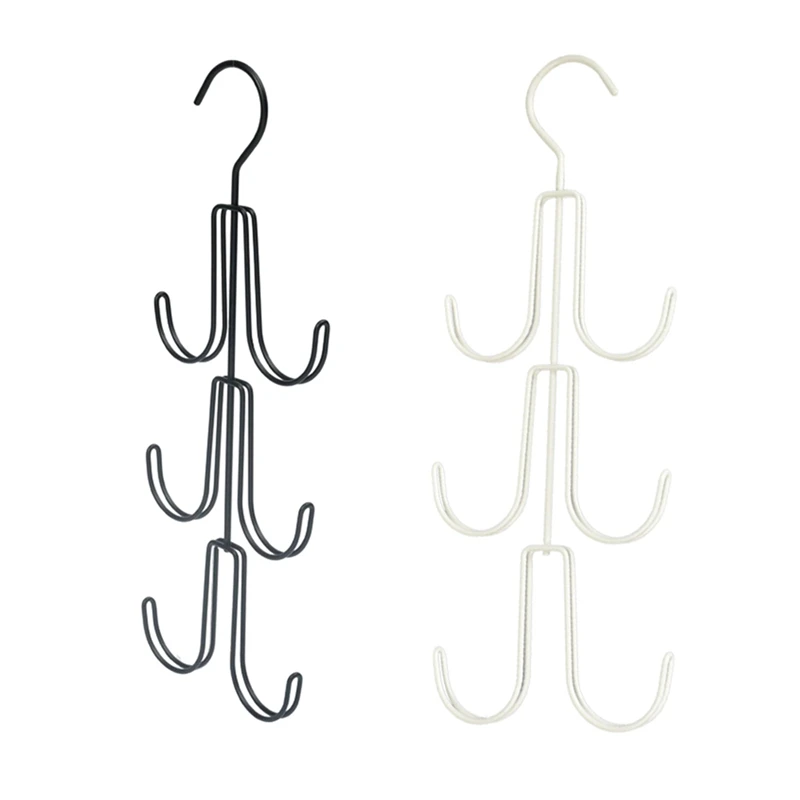 

Handbag Storage Hanger Metal Rotatable Hook For Organizing And Storing Multifunctional Bag Tie Holder