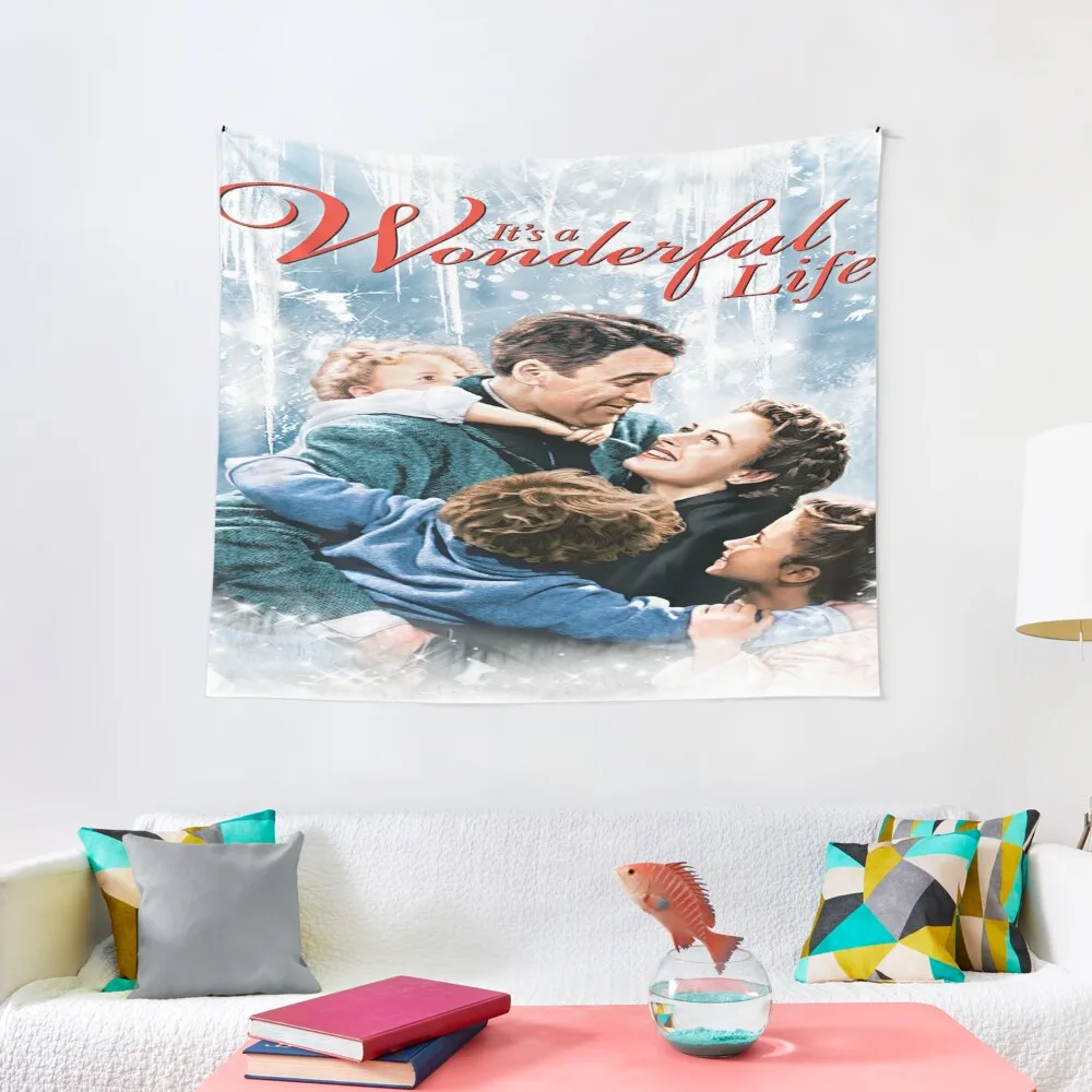 

It's a Wonderful Life DreamscapesbyTeresa Tapestry Korean Room Decor Wall Hangings Decoration Tapestry