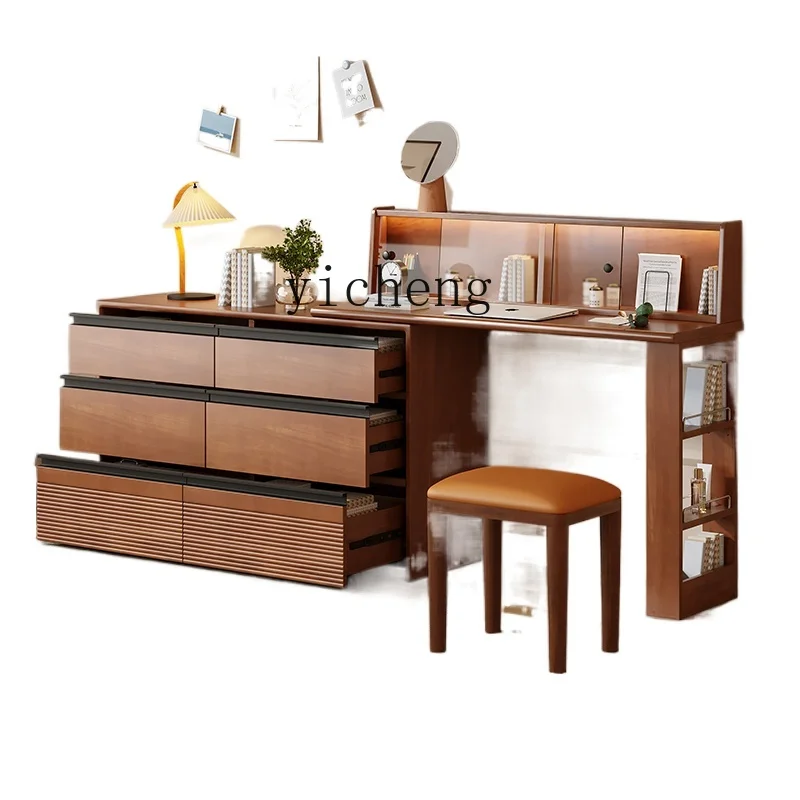 XL Solid Wood Makeup Table Retractable Dresser Chest of Drawers Tailstock Storage Dresser
XL Solid Wood Makeup Table Retractable Dresser Chest of Drawers Tailstock Storage Dresser