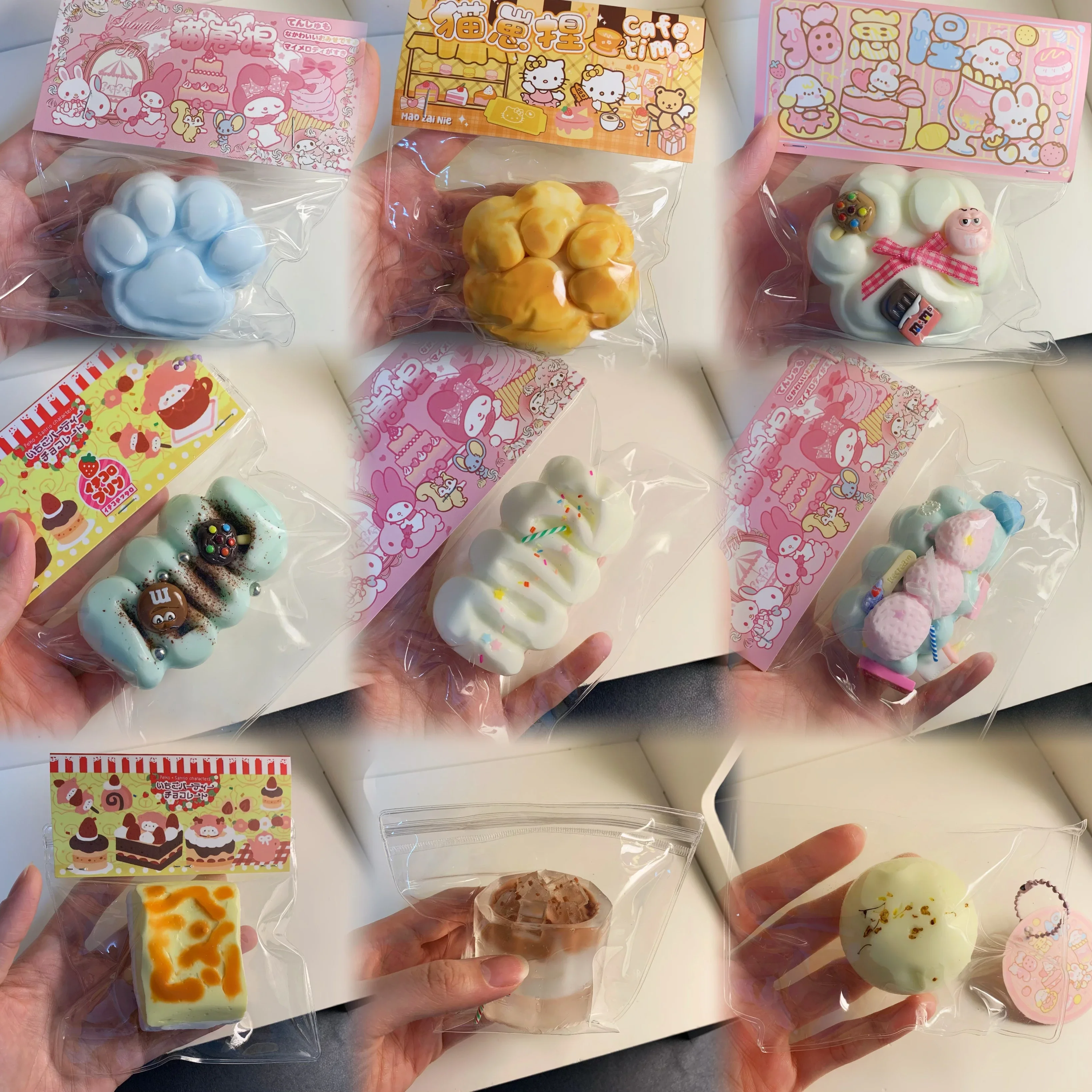 Taba Squishy Tabby Big Cat Paw Silicone Cute Squishy Marshmallow Cake Pastry Food Toy Hand Relax Stress Release Gift 
Taba Squishy Tabby Big Cat Paw Silicone Cute Squishy Marshmallow Cake Pastry Food Toy Hand Relax Stress Release Gift