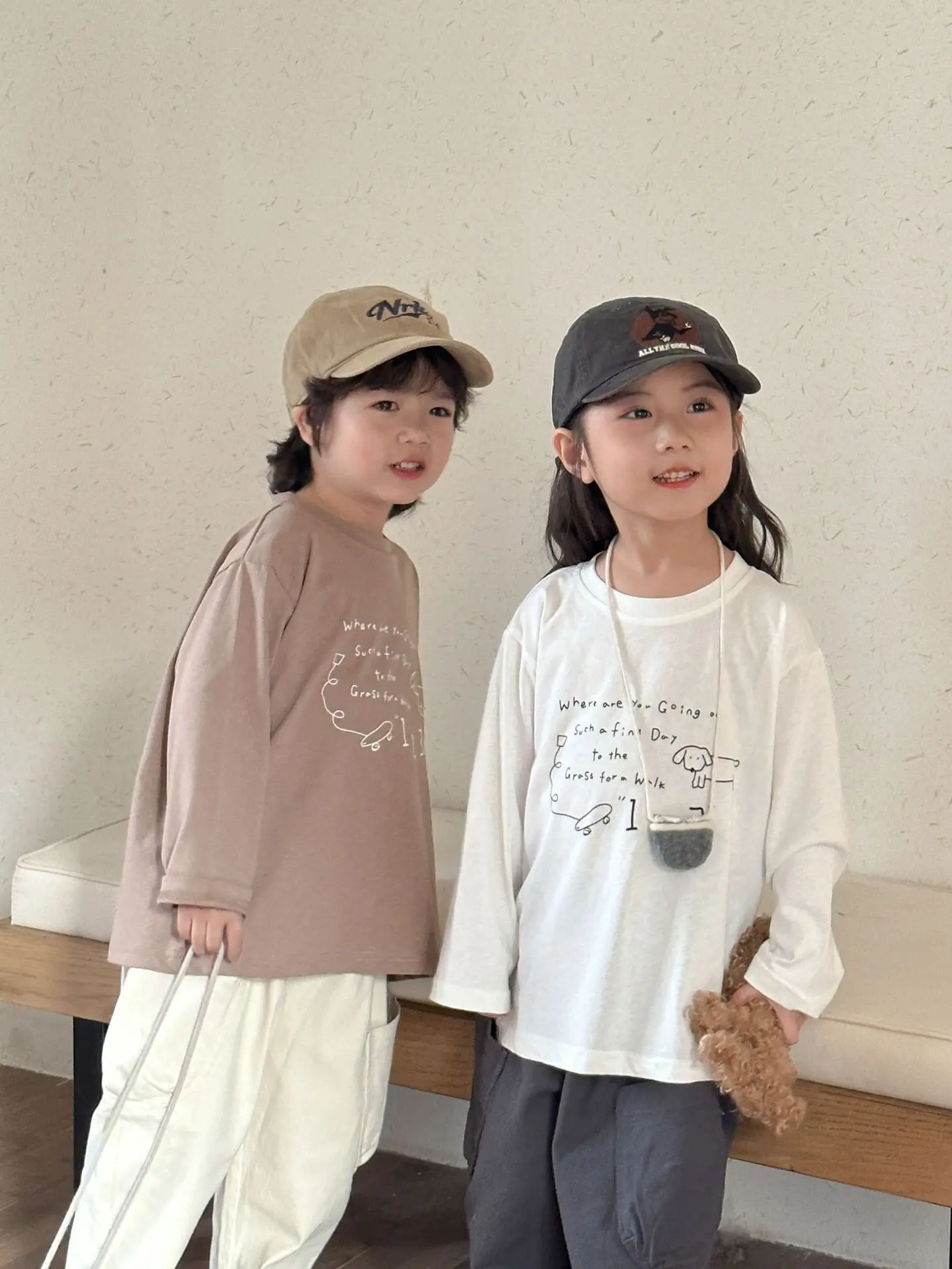 2025 Spring New Children Long Sleeve T Shirts Letter Print Girls Cotton Casual Tees Boys Versatile Bottoming Shirts Kids Clothes 24 Sff4e364f4edf4e55840e2b78aef97b00e