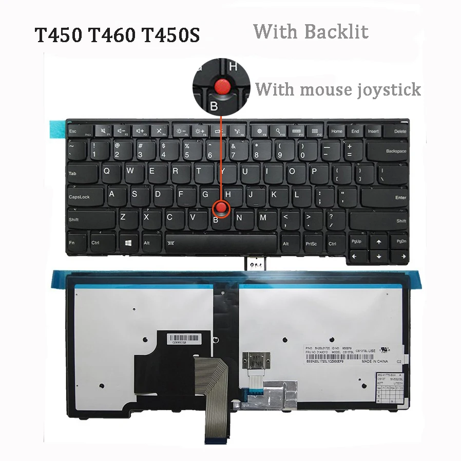 New ORIGINAL Laptop Keyboard For Lenovo Thinkpad T450 T460 T450S L440 L450 L460 L470 T431S New ORIGINAL Laptop Keyboard For Lenovo Thinkpad T450 T460 T450S L440 L450 L460 L470 T431S