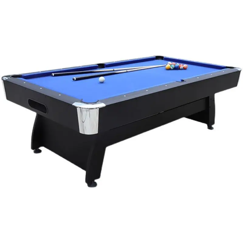 

Billiard table commercial standard adult fancy nine-ball billiard table home American black eight two-in-one table Amazon