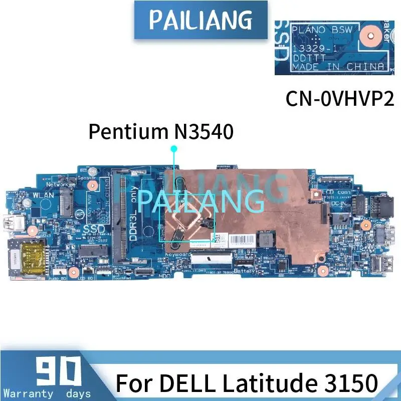 Для ноутбука DELL Latitude 3150 Pentium N3540 CN-0VHVP2 14230-1 SR1YW DDR3 Материнская плата для ноутбука
Для ноутбука DELL Latitude 3150 Pentium N3540 CN-0VHVP2 14230-1 SR1YW DDR3 Материнская плата для ноутбука