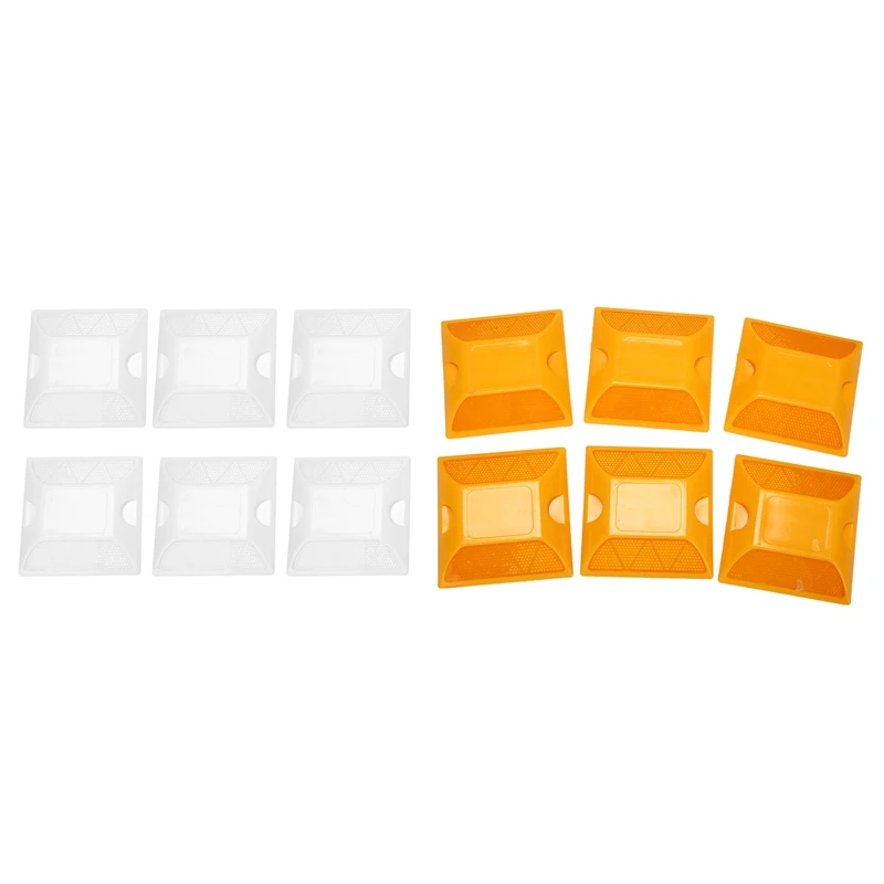 Road Reflectors 10 Pcs Street Pavement And Asphalt Stud Markers Great For Speed Bumps Sidewalks Pedestrian Crossings
Road Reflectors 10 Pcs Street Pavement And Asphalt Stud Markers Great For Speed Bumps Sidewalks Pedestrian Crossings