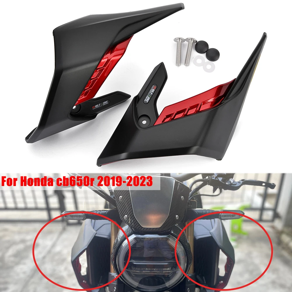 Обтекатели крыльев мотоцикла, динамический обтекатель крыльев для HONDA CB650R CB 650R CB650 R 2018 2019 2020 2021 2022 2023
Обтекатели крыльев мотоцикла, динамический обтекатель крыльев для HONDA CB650R CB 650R CB650 R 2018 2019 2020 2021 2022 2023