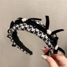 Houndstooth Simple Hair Band Girly Temperament Hairpin Ins Net Red Bow Headbands for Hair Woman Diademas Para El Pelo Mujer
Houndstooth Simple Hair Band Girly Temperament Hairpin Ins Net Red Bow Headbands for Hair Woman Diademas Para El Pelo Mujer