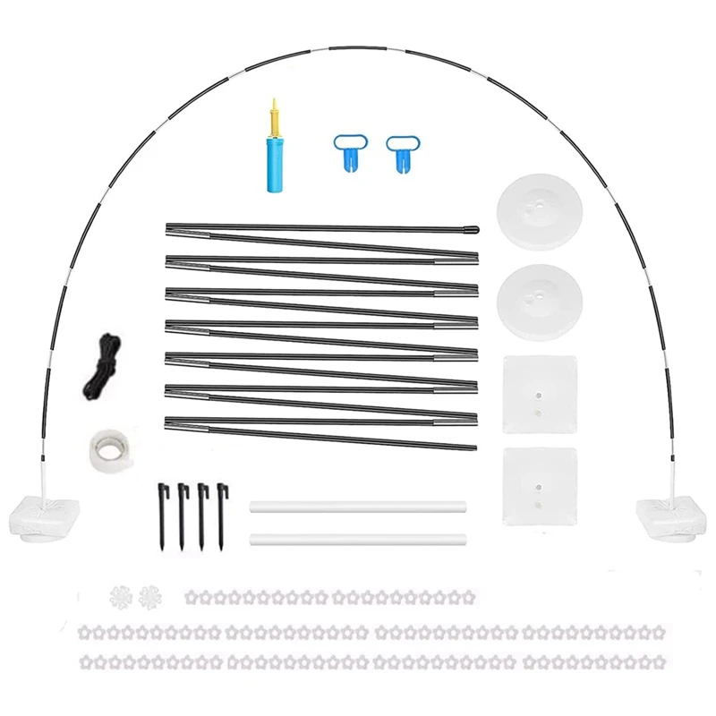 76PCS Balloon Arch Stand Reusable Balloon Arch Kit 10FT Adjustable Balloon Arch Stand Set Frame For Decorations
76PCS Balloon Arch Stand Reusable Balloon Arch Kit 10FT Adjustable Balloon Arch Stand Set Frame For Decorations