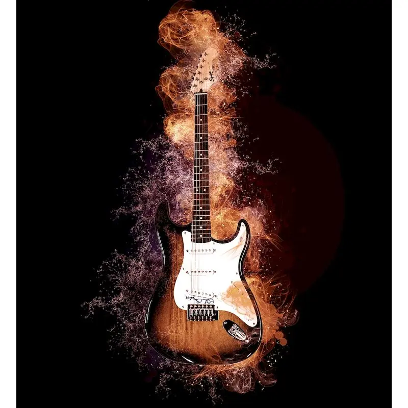 GATYZTORY DIY Landscape Painting By Numbers Flame Guitar Kits For Adults Acrylic Paint Framed Coloring By Numbers Drawing Decor
GATYZTORY DIY Landscape Painting By Numbers Flame Guitar Kits For Adults Acrylic Paint Framed Coloring By Numbers Drawing Decor