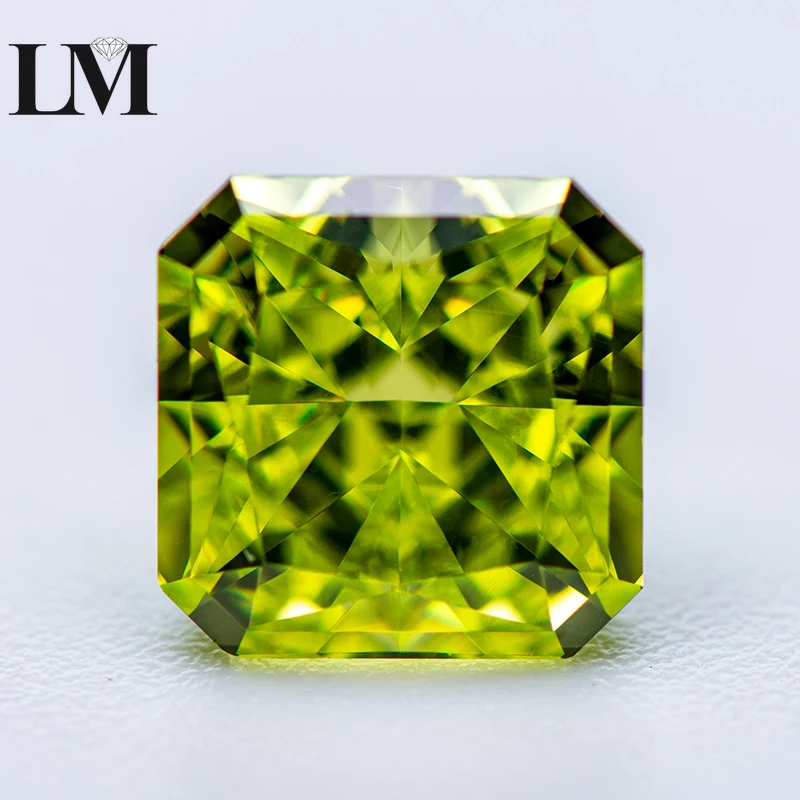 Cubic Zirconia Stone 5A Grade Apple Green Color Asscher Shape 4k Crushed Ice Cut Lab Synthetic Cz Gemstones DIY Jewelry Making
Cubic Zirconia Stone 5A Grade Apple Green Color Asscher Shape 4k Crushed Ice Cut Lab Synthetic Cz Gemstones DIY Jewelry Making