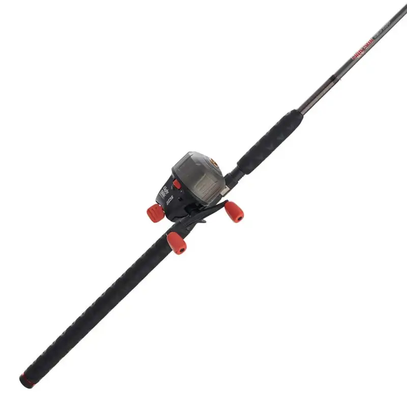 

Ugly Tuff Fishing Rod and Reel Spincast Combo Medium Heavy Carrete pesca Fishing rods Metal fishing reel spinning Bearking Meta