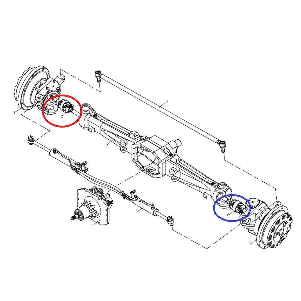 020108000011 (20 / 8A5142043 ) / 020108000012 (20 / 8A5142040 ) , driving shaft universal left / right for YTO 904
020108000011 (20 / 8A5142043 ) / 020108000012 (20 / 8A5142040 ) , driving shaft universal left / right for YTO 904