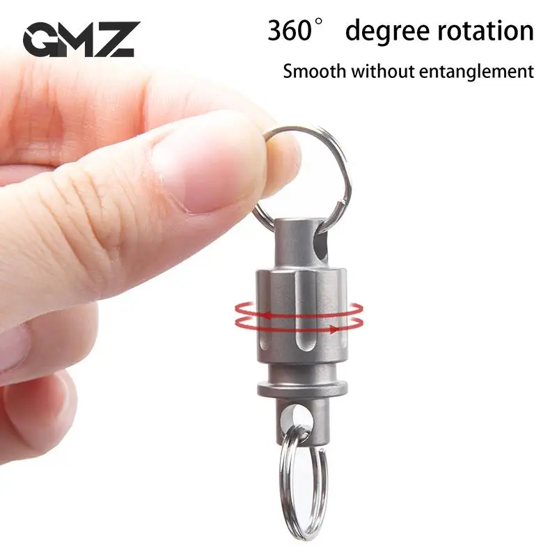 1Pc Titanium Alloy Keychain Mini Rotating Key Chain Multifunctional EDC Tool Accessory Quick Release Car Double Ring Keychain
1Pc Titanium Alloy Keychain Mini Rotating Key Chain Multifunctional EDC Tool Accessory Quick Release Car Double Ring Keychain