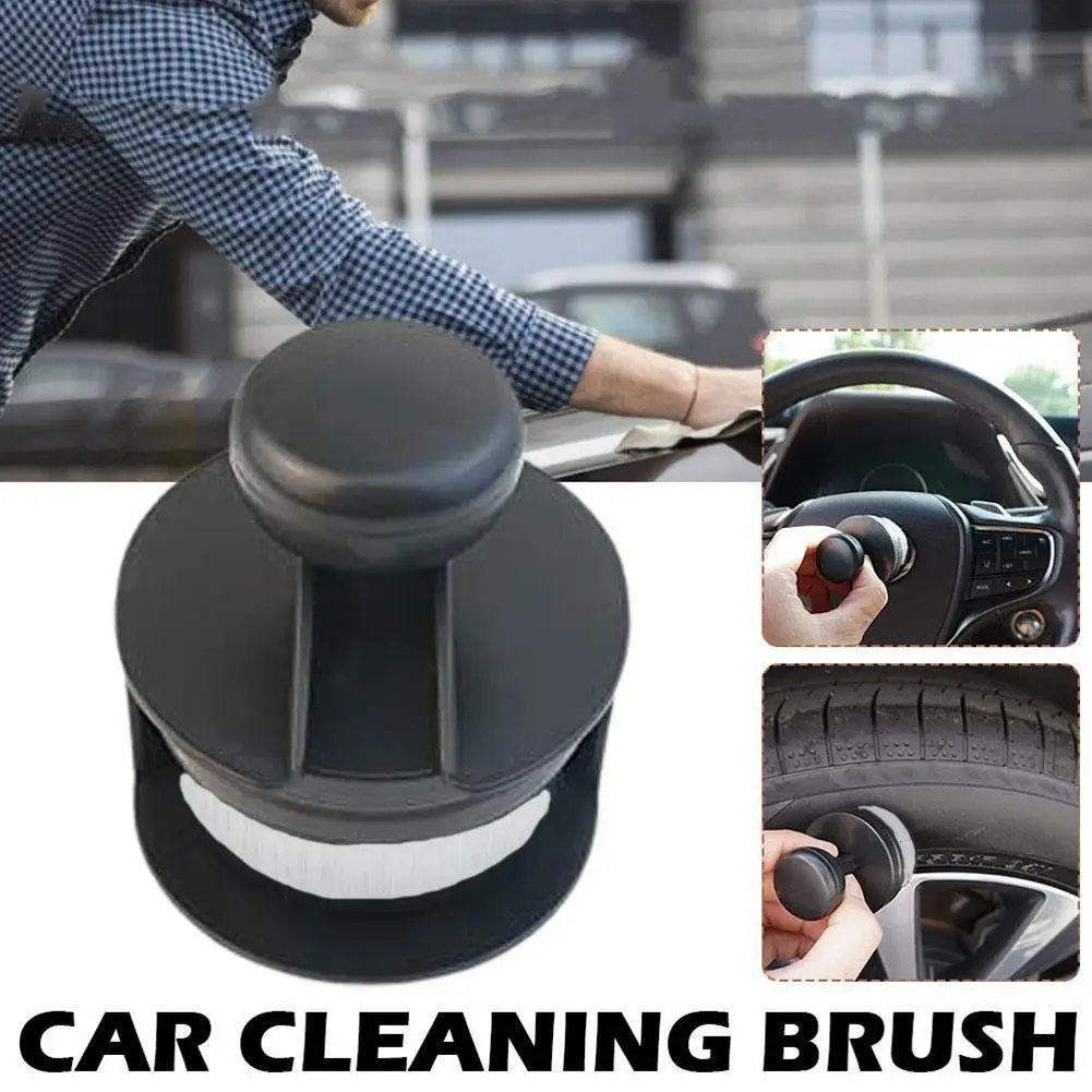 

Car Tire Brush Dust Removal Artifact Brush Seal Design High Portable Accessories Tools Cover With Density Car Car Cleaning S3n2