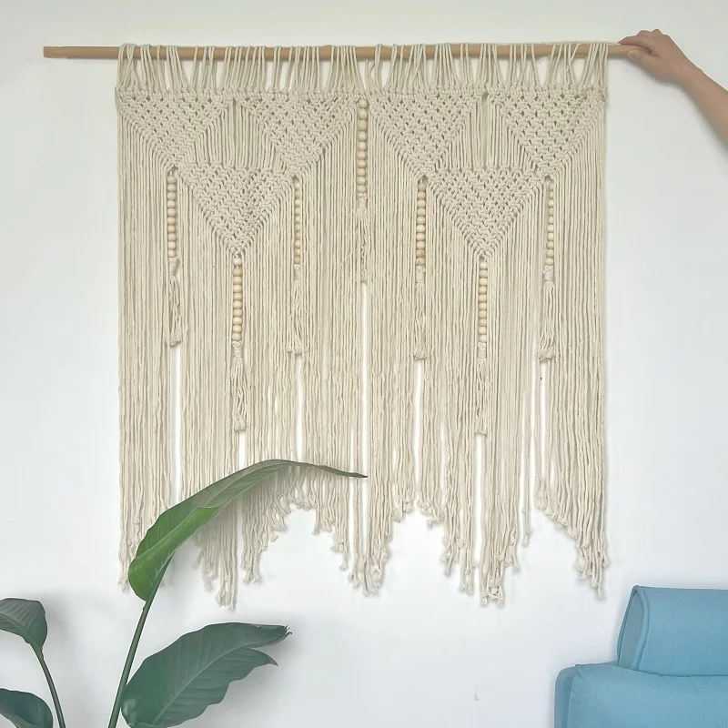 Geometric Boho Macrame Wall Tapestry 6 Sff55aec1e16946faa4b7c14f4c2f599f1