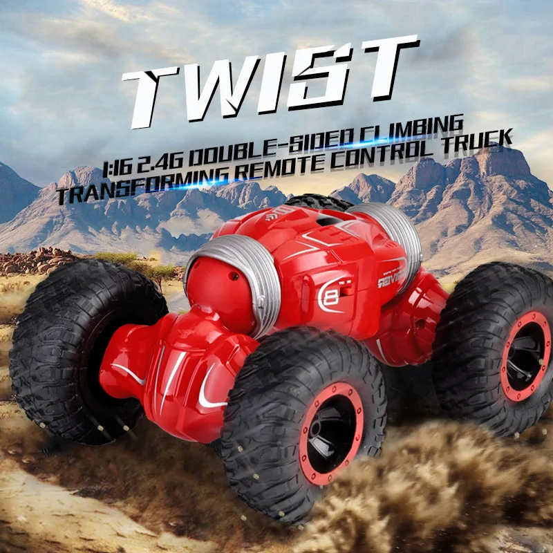 

Jjrc Q70 1:16 2.4ghz 4wd Rc Car Twist High Speed Stunt Remote Control Off Road Drift Vehicle Double-side Drive Climbing Cars
