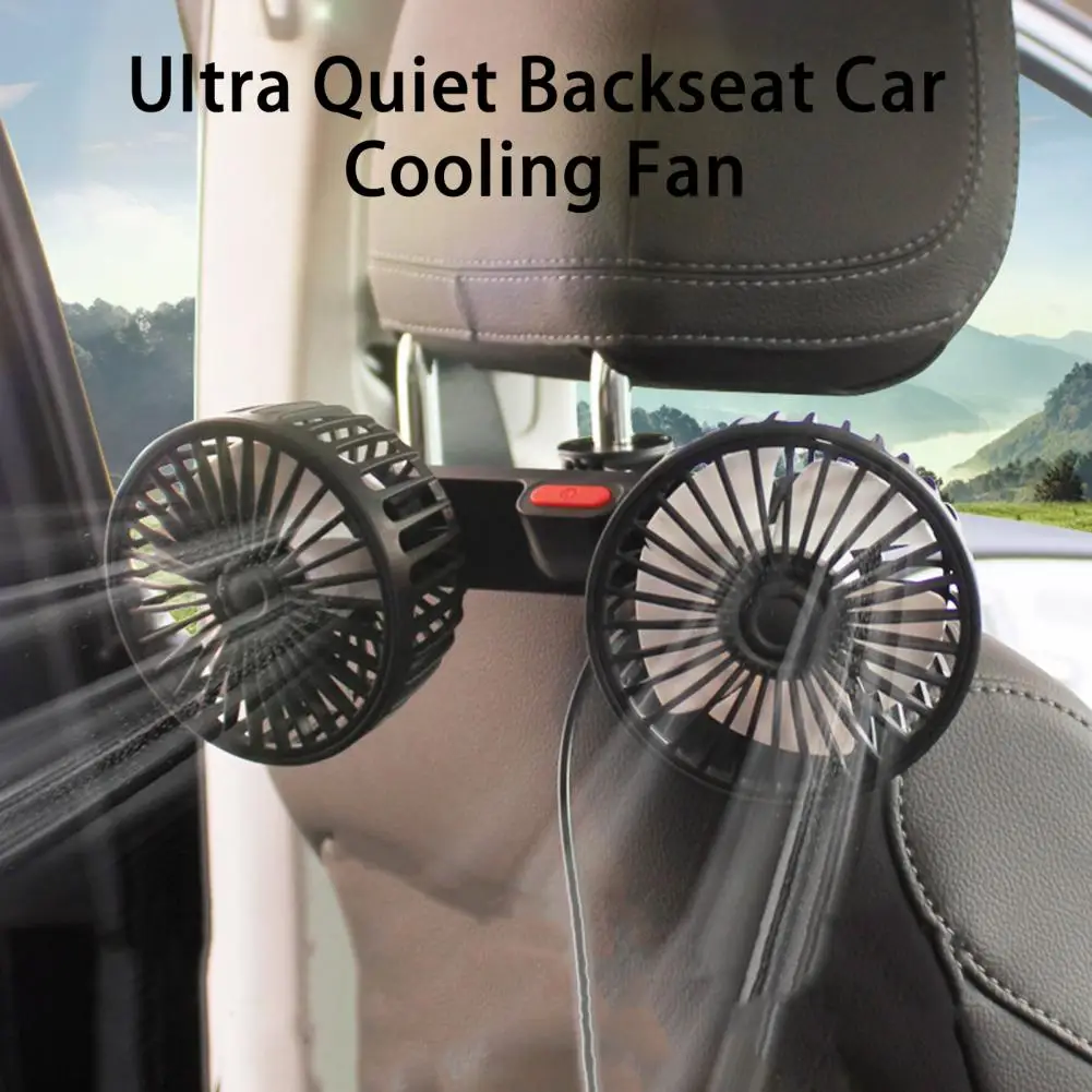 Double Head Car Fan Rear Seat Ventilador USB Freshener Air Conditioner Climatiseur Voiture Ventilatore Cooler Auto Ventilator
Double Head Car Fan Rear Seat Ventilador USB Freshener Air Conditioner Climatiseur Voiture Ventilatore Cooler Auto Ventilator