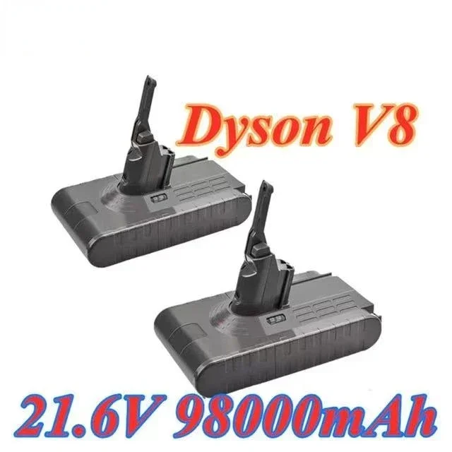 2023 New 98000mAh 21.6V Battery For Dyson V8 Absolute /Fluffy/Animal/ Li-ion Vacuum Cleaner rechargeable Battery
2023 New 98000mAh 21.6V Battery For Dyson V8 Absolute /Fluffy/Animal/ Li-ion Vacuum Cleaner rechargeable Battery