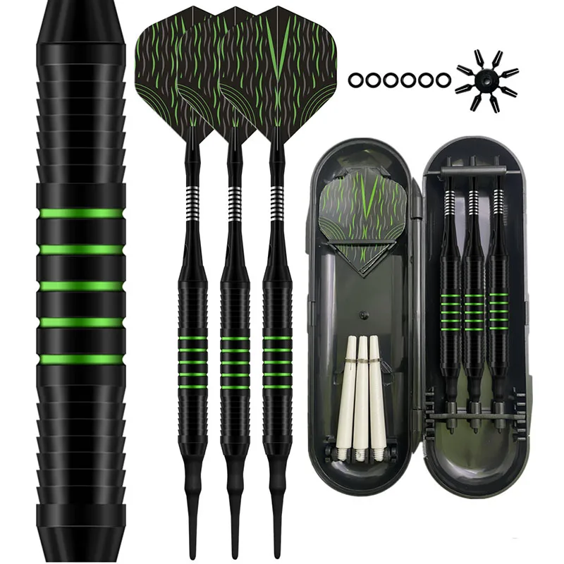 

3Pcs/Set Electronic Darts Four-color Optional Professional Soft Darts with Advanced Frosted Surface Replacement Shaft