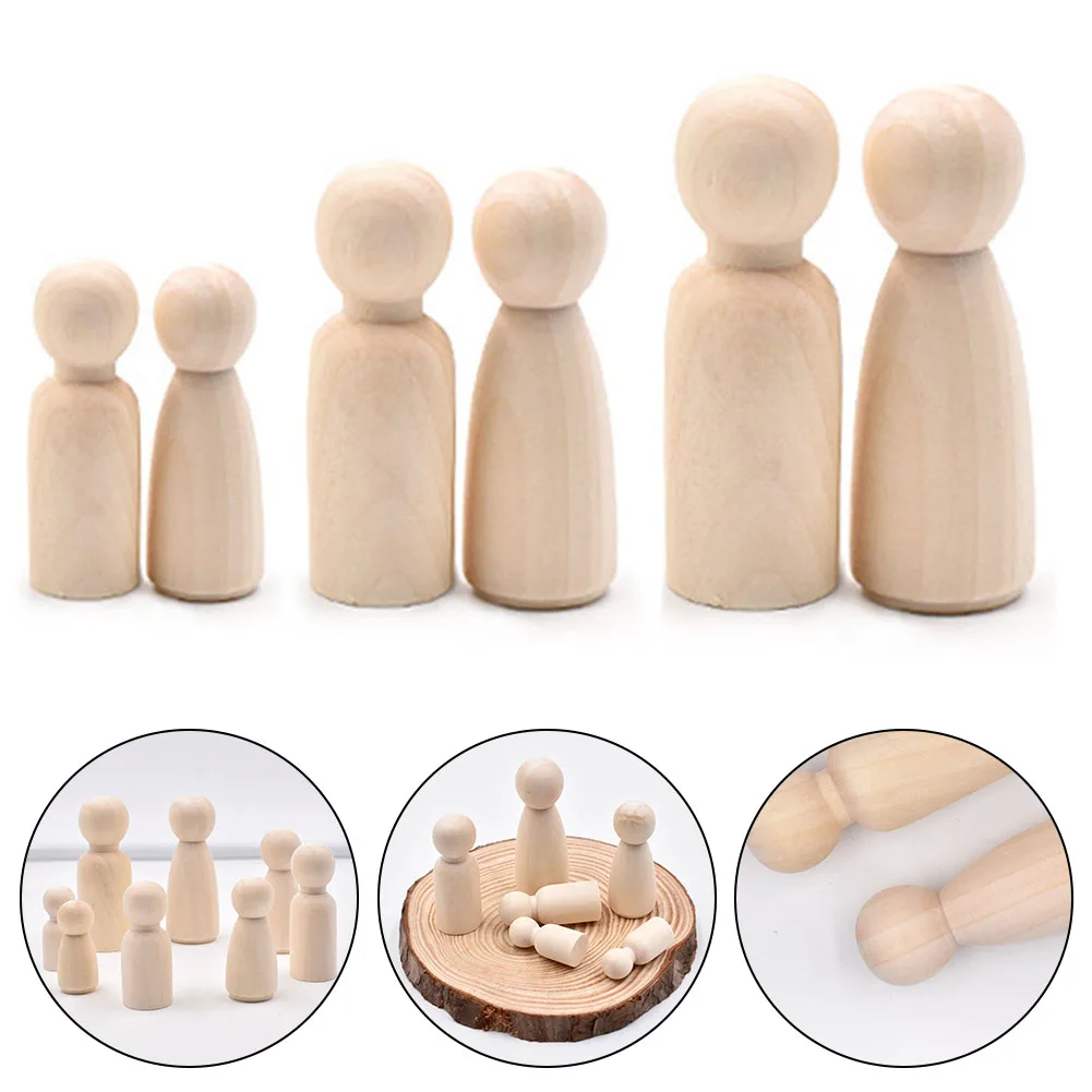 6pcs Diy Wooden Doll Creative Painted Children Handmade Graffiti Toy Home Tabletop Personalized Decoration Gift 35 To 55cm
6pcs Diy Wooden Doll Creative Painted Children Handmade Graffiti Toy Home Tabletop Personalized Decoration Gift 35 To 55cm