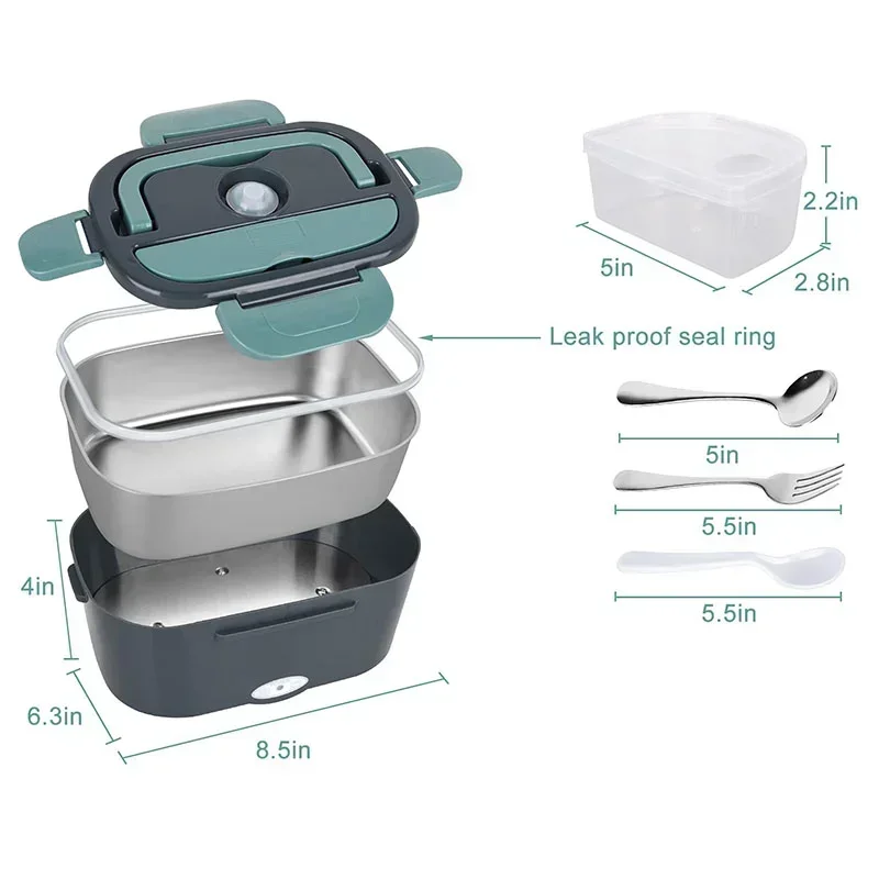 Food Warmer Box Container Stainless 2 Car Picnic Heating Electric 1 Heated Lunch Liner Bento In Home Steel
Food Warmer Box Container Stainless 2 Car Picnic Heating Electric 1 Heated Lunch Liner Bento In Home Steel