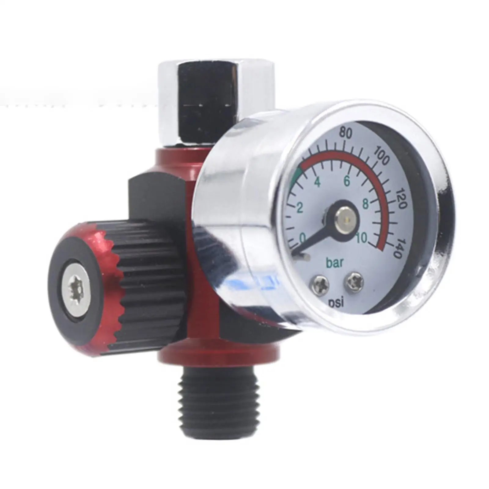 Paint Spray Air Pressure Regulator with Pressure Gauge Pneumatic Tool 0 to10 Bar Pressure Control Easy Installation
Paint Spray Air Pressure Regulator with Pressure Gauge Pneumatic Tool 0 to10 Bar Pressure Control Easy Installation