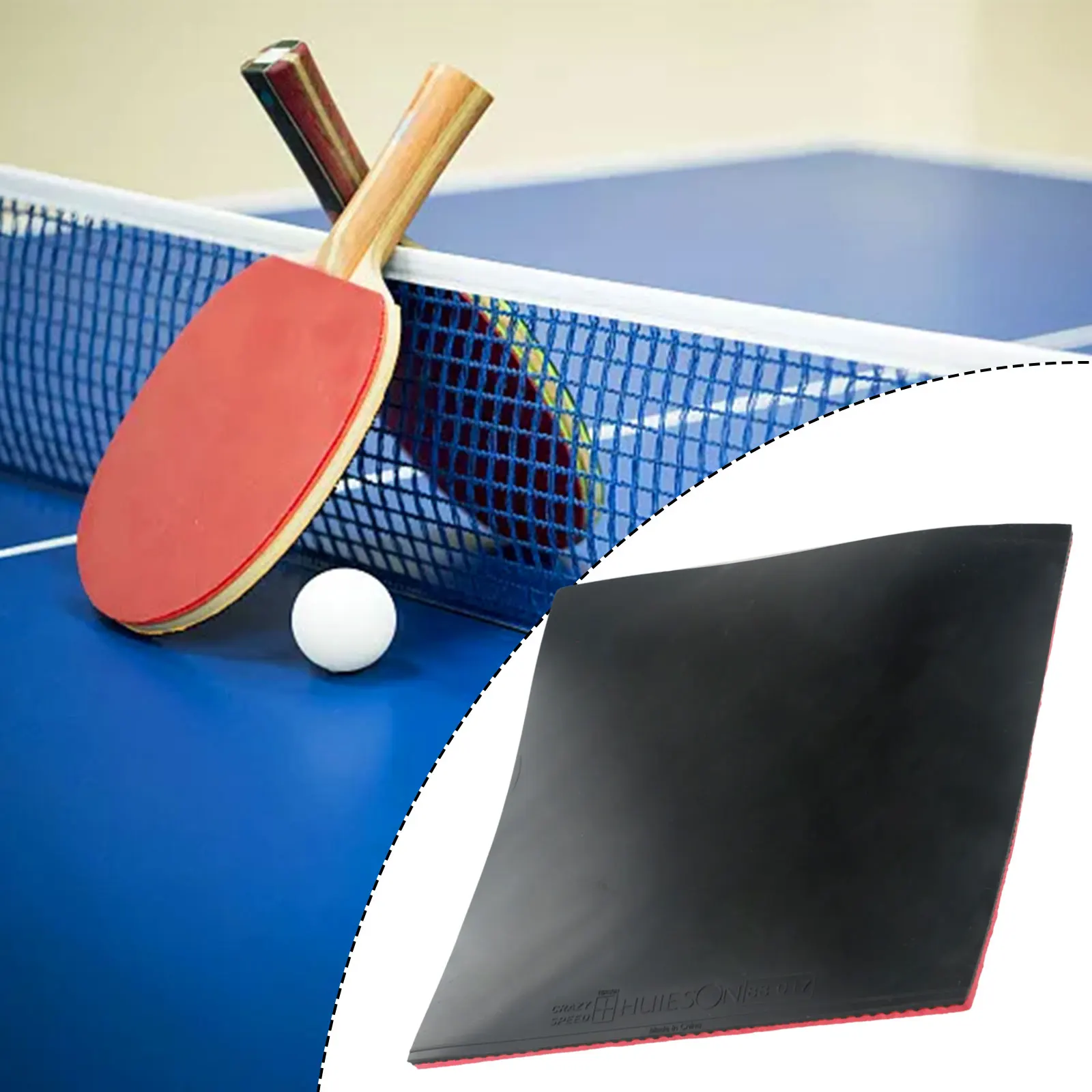 1P Table Tennis Rubber Spo2.2mm Table Tennis Rubber Sponge Cover PingPong Rubber Fast Attack Table-Tennis Racket PingPong Sports
1P Table Tennis Rubber Spo2.2mm Table Tennis Rubber Sponge Cover PingPong Rubber Fast Attack Table-Tennis Racket PingPong Sports