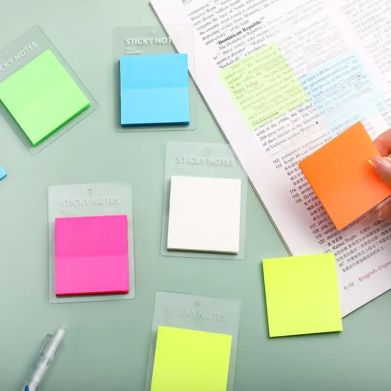 50Sheets Transparent Sticky Notes Waterproof Colorful Clear Memo Pad Posted It Self Adhesive Memo Message Reminder Office School
50Sheets Transparent Sticky Notes Waterproof Colorful Clear Memo Pad Posted It Self Adhesive Memo Message Reminder Office School