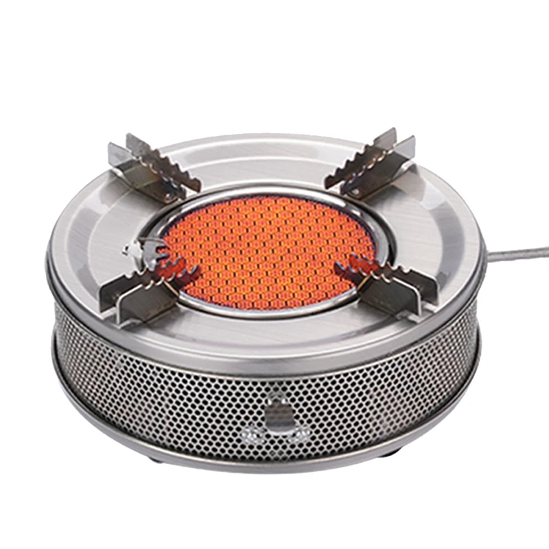 

Portable Camping Gas Stove Folding Cassette Stove Windproof High Power Picnic Gas Stove Camping Equipment Easy Install