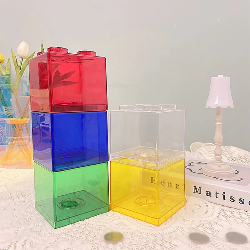 Blocks Shape Coin Box Kids Money Bank Transparent Stackable Storage Box Toy Gift for Children Coin Piggy Bank Money Saving Box
Blocks Shape Coin Box Kids Money Bank Transparent Stackable Storage Box Toy Gift for Children Coin Piggy Bank Money Saving Box
